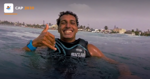 Le skueling, cette nouvelle glisse née sur une plage de Casablanca